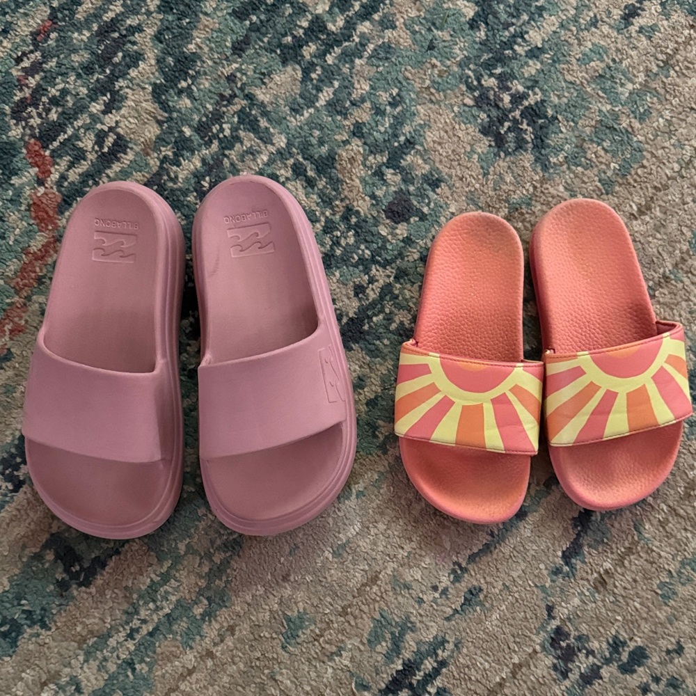 Billabong Eva Cloud platform Slide Sandals bundle sz13